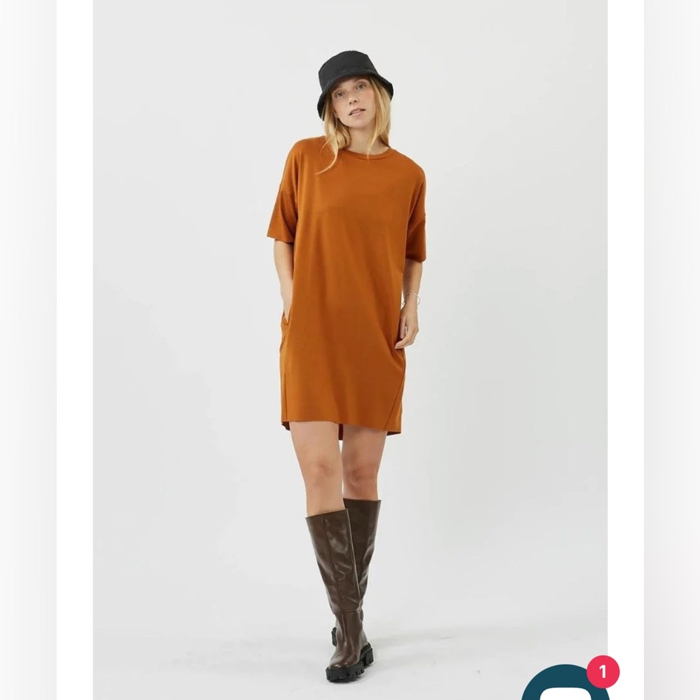 Minimum Regitza Short Dress Roasted Pecan